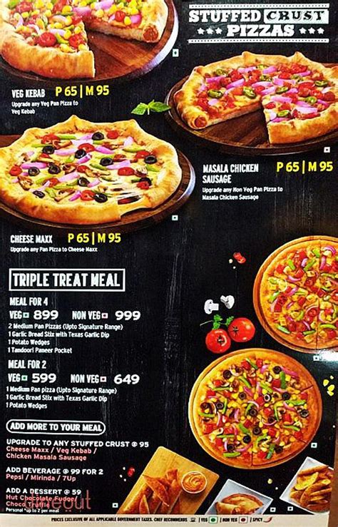 Us Pizza Menu Price : Prices For: Menu And Prices For Pizza Hut - Real ...