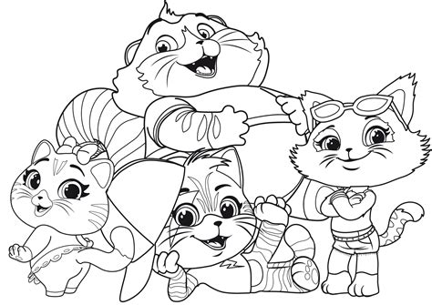 Free 44 Cats coloring pages - YouLoveIt.com