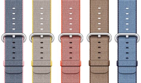 New Colors Launch for Apple Watch Sport Band, Woven Nylon, and Classic ...