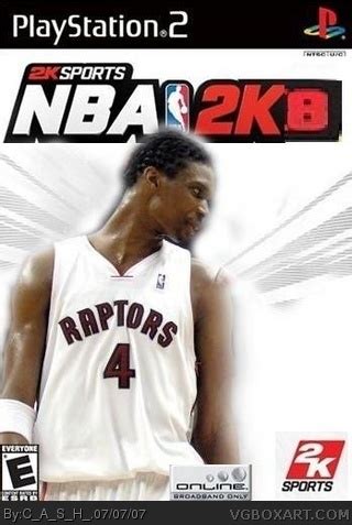 NBA 2K8 PlayStation 2 Box Art Cover by C_A_S_H_