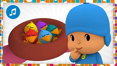 🐦 🎶FIVE LITTLE BIRDS | Nursery Rhymes & Baby Songs - Pocoyo Chords ...