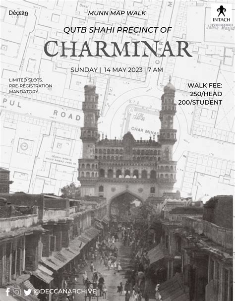 Qutb Shahi Precinct of Charminar: Map Walk | The Deccan Archive