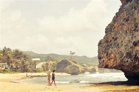 Bathsheba Beach Rock Formations