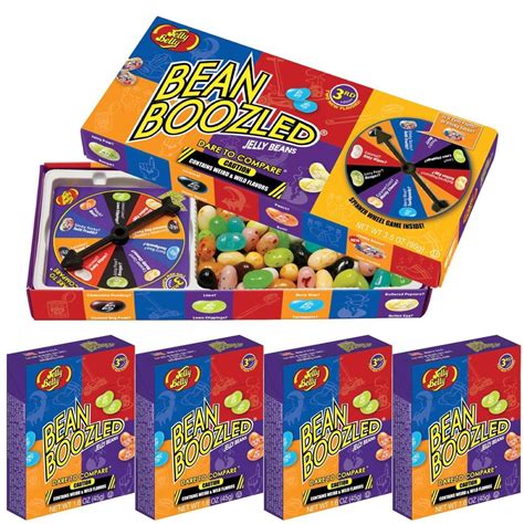 Jelly Belly BeanBoozled Jelly Bean Game Box And 4 Pack Jelly Beans ...