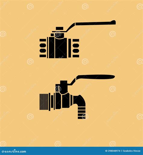 Faucet icon stock illustration. Illustration of brand - 298048974