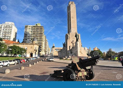 ROSARIO, ARGENTINA Front View of the National Flag Monument Located in ...