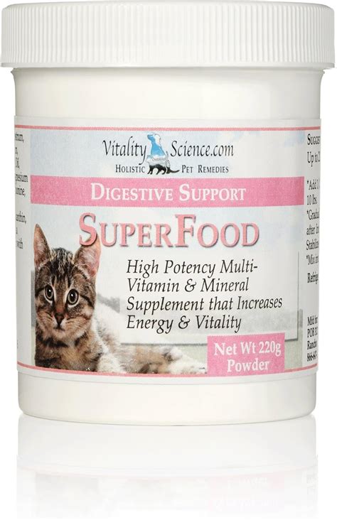 Amazon.com : Super Food for Cats - Increase Necessary Vitamin Intake ...