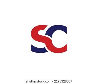 Sc Logo Design Vector Template Stock Vector (Royalty Free) 2195328387 ...