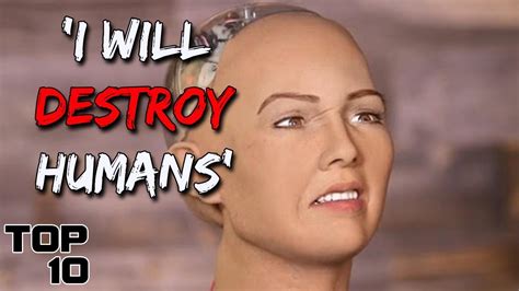 Top 10 Scary AI Robots That Might Take Over Humanity - YouTube