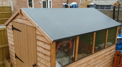 Shed Roofing Materials at B&Q | News from Permaroof UK