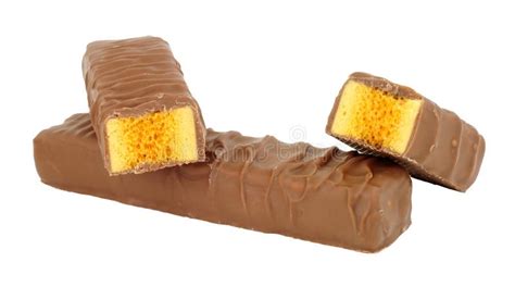 Chocolate Cinder Toffee Bar Stock Photo - Image of sugary, brittle ...