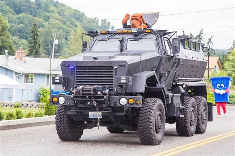 Why the small town of Snoqualmie has a mine-resistant armored vehicle ...