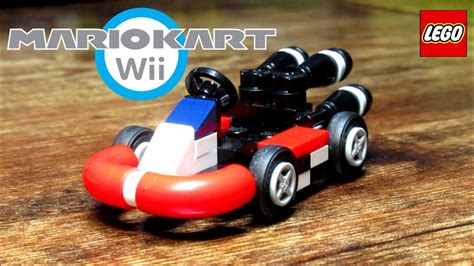 Lego Mario Kart Wii Standard Kart *NEW VERSION* | MOC Tutorial - YouTube