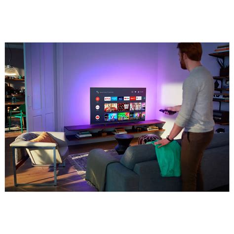 Philips PUS7906 65 Inch 4K Ambilight Dolby Atmos & Dolby Vision Android ...