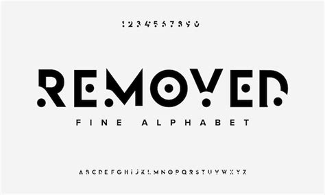 Premium Vector | Modern simple alphabet Fine typography for music ...