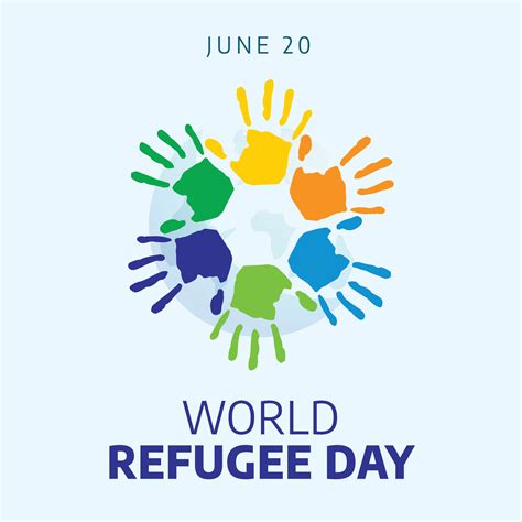 vector graphic of World Refugee Day good for World Refugee Day ...