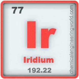 Iridium Element Properties and Information - Chemical Engineering World