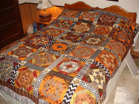 African Queen a spiderweb quilt - Quiltingboard Forums