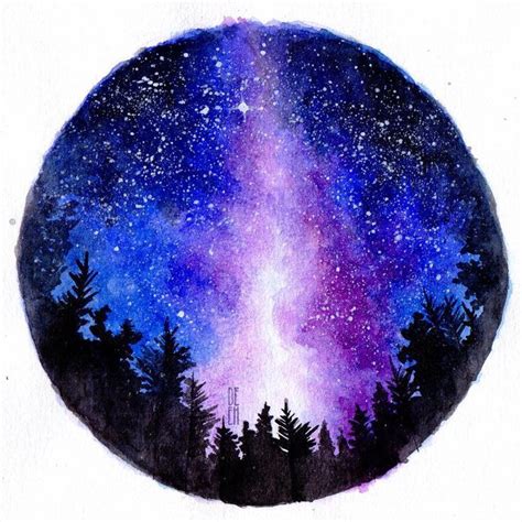 Bildergebnis für Art.-Nr. - # | Galaxy drawings, Galaxy art, Watercolor ...