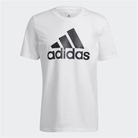 adidas Essentials Big Logo Tee - White | Free Shipping with adiClub ...