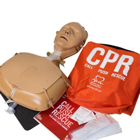 Call Push Rescue CPR training kit and Mini Anne Manikin from British ...