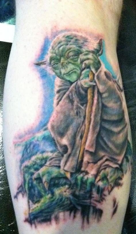 16 Incredible Yoda Tattoos