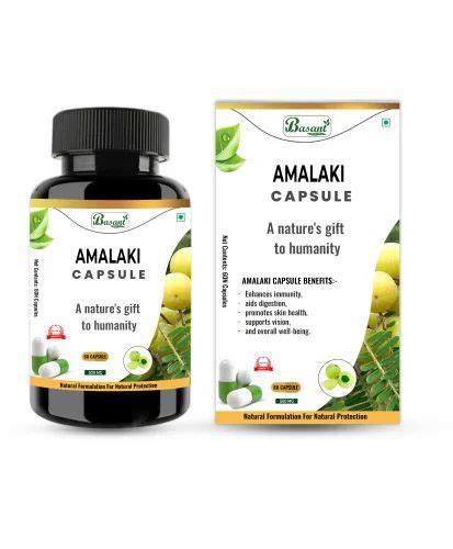 Herbal Amalaki Capsules at Rs 85/bottle | Amla Pills in Jaipur | ID ...