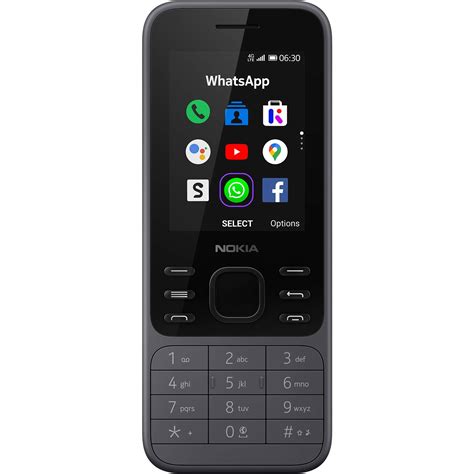 Nokia 6300 4G | Unlocked | Dual SIM | WiFi Hotspot | Social Apps ...