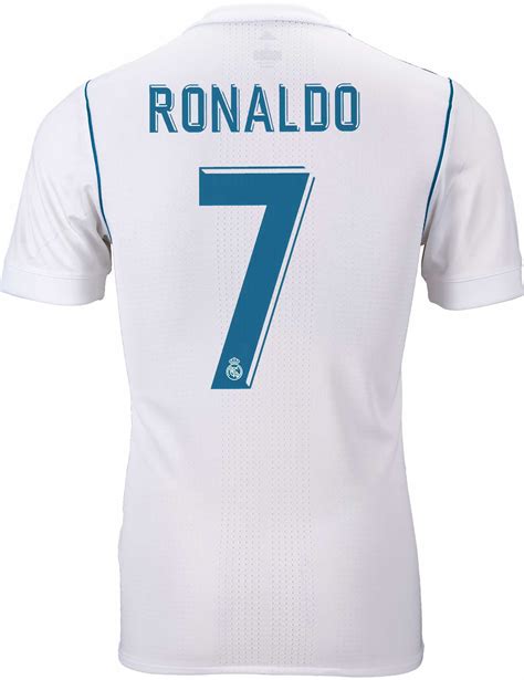 adidas Kids Ronaldo Real Madrid Home Jersey 2017-18