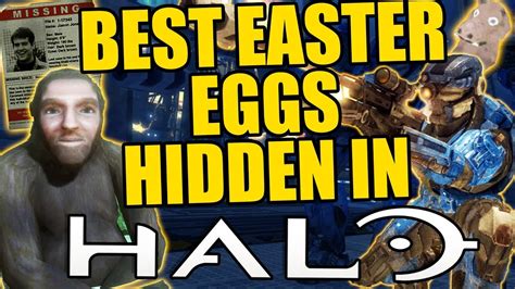 BEST Halo Easter Eggs of All Time - Hidden Easter Eggs in Halo - YouTube