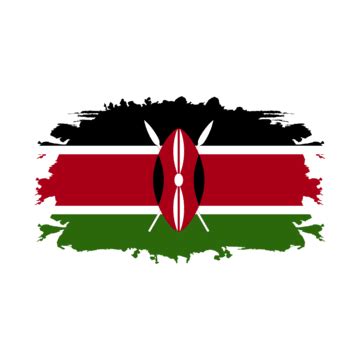 Kenya Flag Transparent Background Design Hd Images, Kenya Flag Paint ...