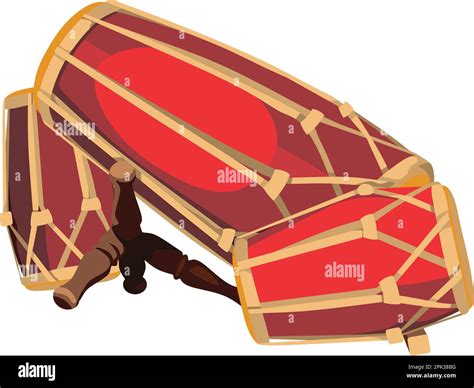 Kendang Javanese Indonesian Traditional Drum Stock Vector Image & Art ...