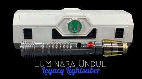 Luminara Unduli Legacy Lightsaber | Galaxy's Edge - Unboxing and first ...