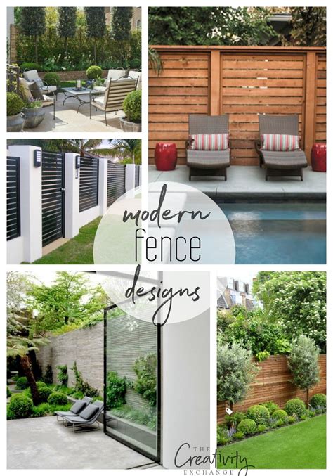 Beautiful Modern Fence Design Ideas