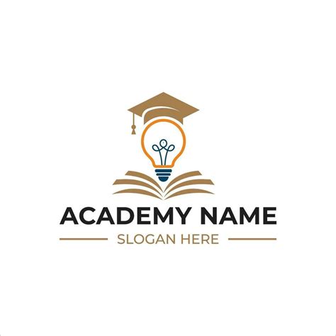 Academy logo design 35725991 Vector Art at Vecteezy