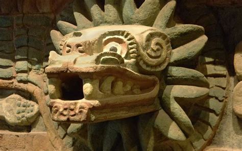 Aztec God Quetzalcoatl Statue