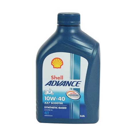 Jual Shell Advance Oli Mesin Motor Matic 10 W 40 800 Ml Terbaru | Ruparupa