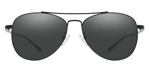 Sterling Aviator Black Prescription Sunglasses | Men's Sunglasses ...