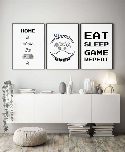 Game Room Wall Art - IHSANPEDIA