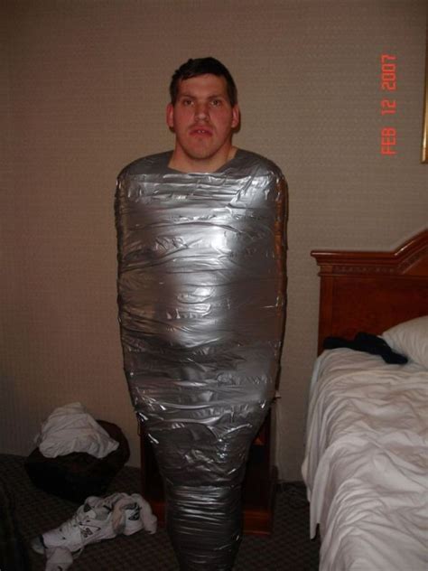 duct taped man - MyConfinedSpace