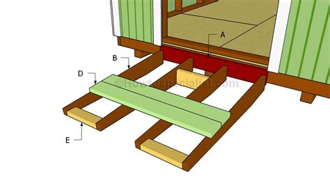 Plans for wooden shed ramp