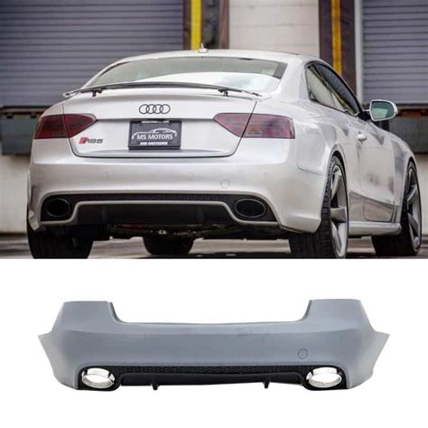 RS5 Style Rear Bumper Conversion For Audi A5 S5 Sportback 2007-2015 ...