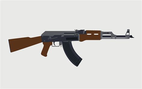 Ak 47 Vector Art, Icons, and Graphics for Free Download