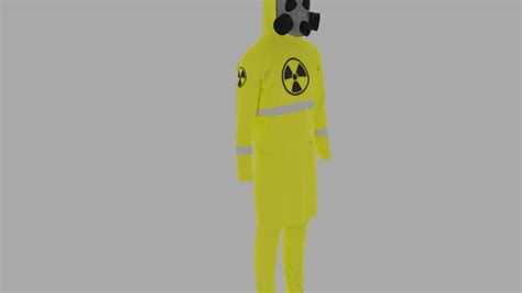 Radiation Suit Model - TurboSquid 1973294