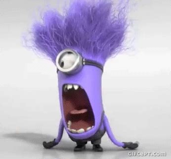 frustrated minions gif | WiffleGif