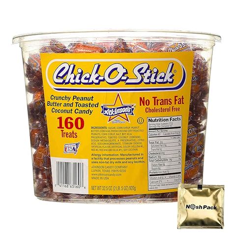 Buy Chick-o-Stick Crunchy Peanut Butter and Toasted Coconut Candy ...