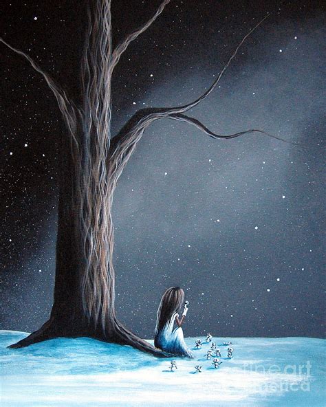 Lonely Girl Painting at PaintingValley.com | Explore collection of ...