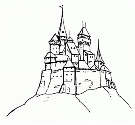 Castle Drawing at GetDrawings | Free download