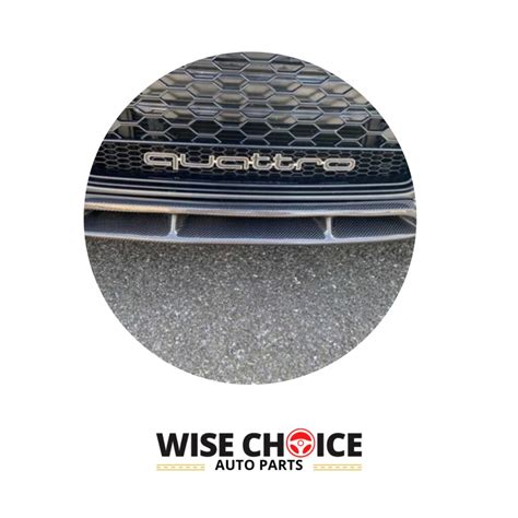 2016-2018 Audi A6 S-Line/S6 Carbon Fiber Front Lip by Wisechoice ...