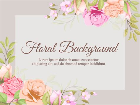 Floral Wedding Banner Background Card Graphic by lukasdediz · Creative ...